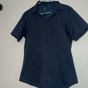 Men's Lululemon Easy Airing Navy blue shirt
